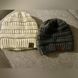 CC Women’s Cold Weather Cable Knit Beanie Hats